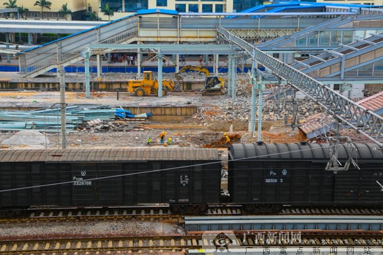 柳州火车站扩能改造"大变身" 有望2018年建成(图)