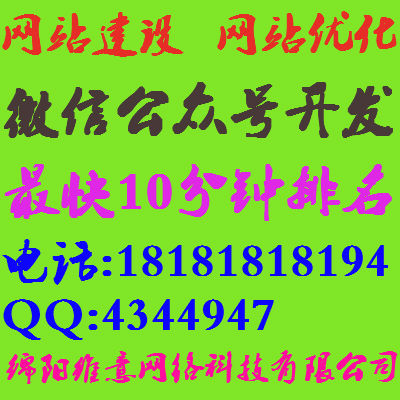 国内知名优化团队绵阳网站优化告诉你没有排名的10条潜规则