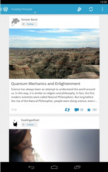 Android版WordPress 3.0正式发布