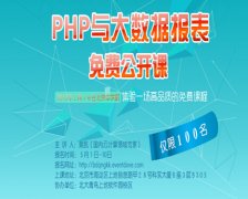 北大青鸟中关村PHP免费公开课 你报名了吗？