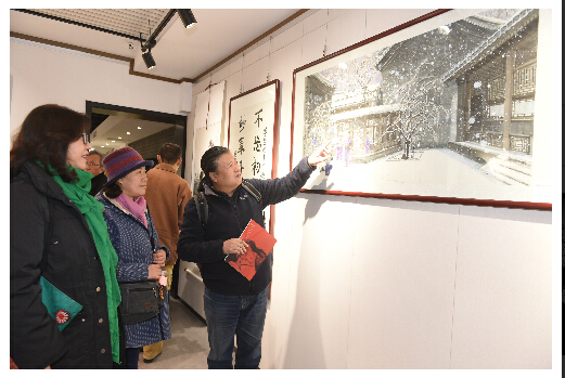 首都新闻界庆祝记者节书画作品展 开幕式通稿