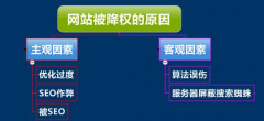 SEO网站优化中十二种降权原因