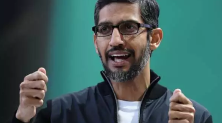 谷歌首席执行官桑达尔·皮查伊（Sundar Pichai）