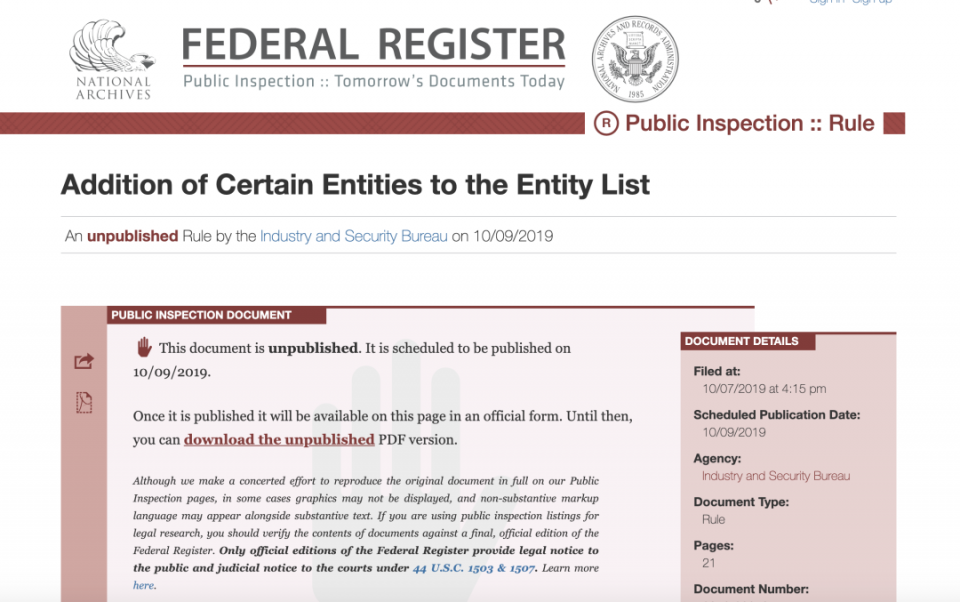33家被列入“实体清单”的中国机构，怎么得罪了美国？