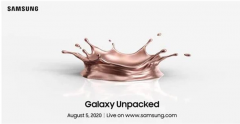 官宣！三星将于8月5日举行Galaxy Note 20系列发布会