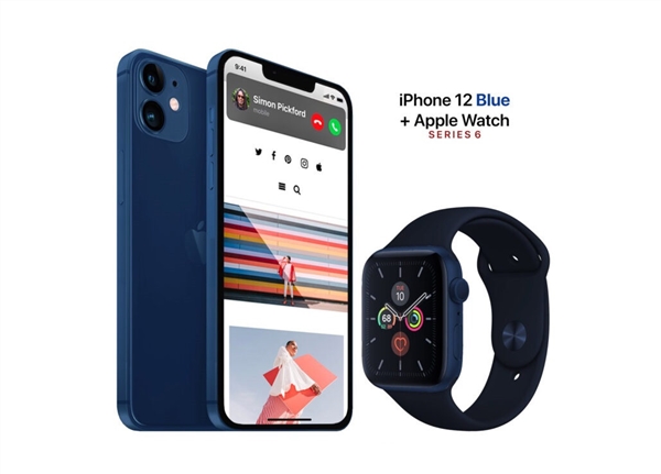 苹果将启用全新配色：这样的iPhone 12“海军蓝”如何？