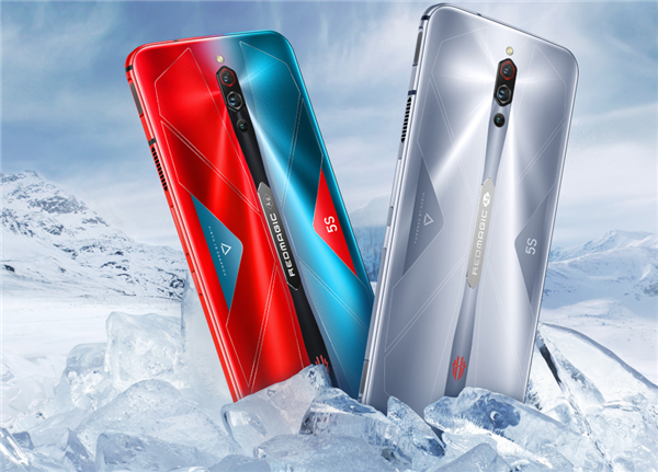 红魔5S游戏手机开启预约：AG玻璃工艺+ICE Ag技术 堪称最美游戏手机