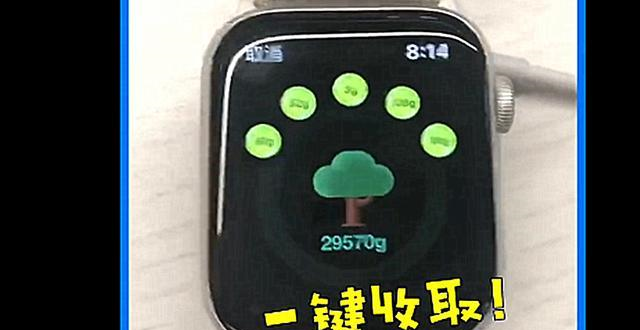 苹果手表新增收能量功能，再也不用担心忘记收蚂蚁森林能量了