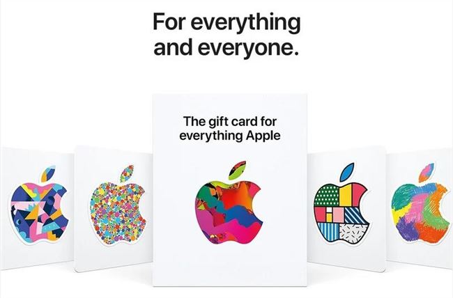 苹果公司推出新的礼品卡“苹果万物”