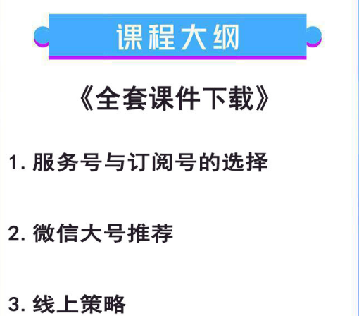 微信公众号服务号和订阅号的区别,选择哪个好？