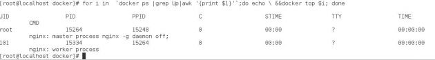 云计算核心技术Docker教程：top命令详解