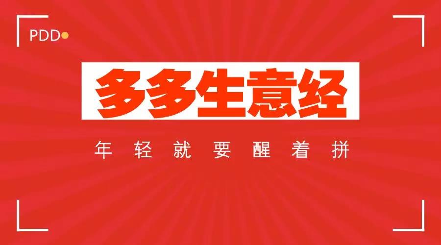 【拼多多生意经】他用13次失败经历诠释“创业不是人干的”
