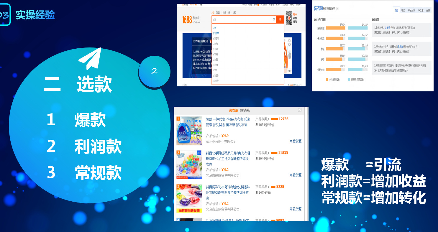 1688商家爆款营销利器30天5A——打造线上日化帝国