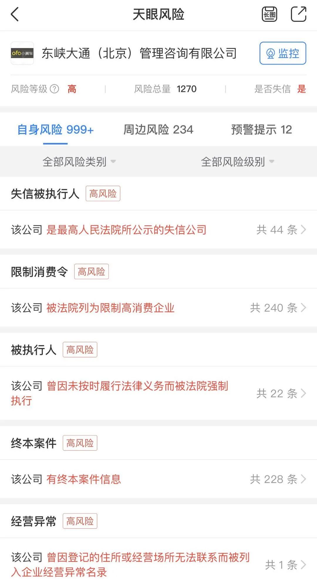 清华大学生起诉ofo“倒赔”400元，“人间蒸发”的ofo还能退出押金吗？