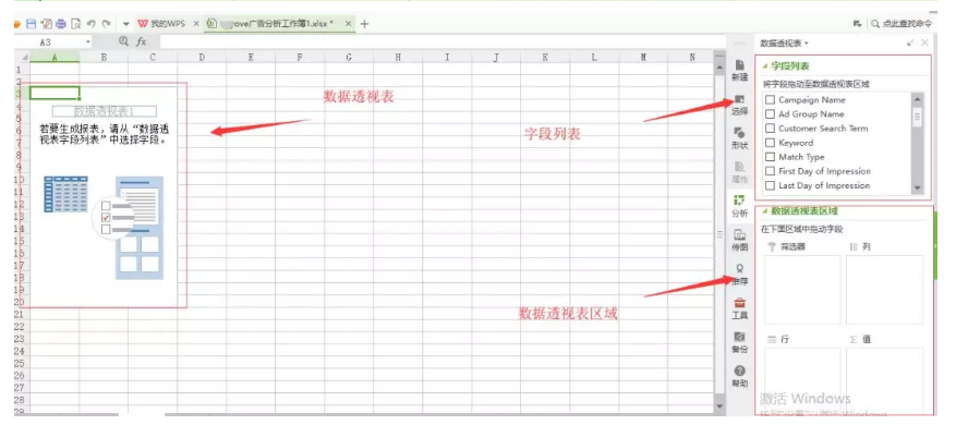 亚马逊CPC广告数据透视表，手把手教会你看数据！