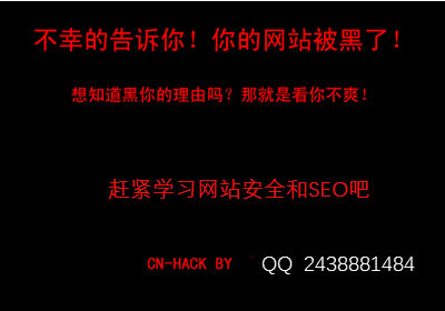 网站优化诊断分析案例:被黑的网站
