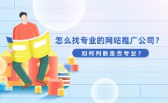 怎么找专业的网站推广公司？如何判断是否专业？