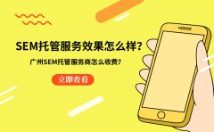 SEM托管服务效果怎么样？广州SEM托管服务商怎么收费？