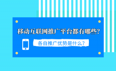 移动互联网推广平台都有哪些？各自推广优势是什么？