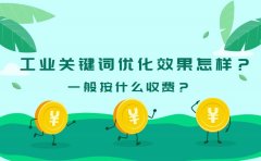 工业关键词优化效果怎样？一般按什么收费？