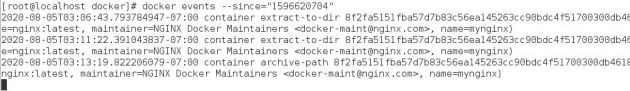 云计算核心技术Docker教程： events/inspect命令详解