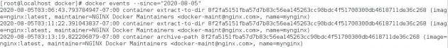 云计算核心技术Docker教程： events/inspect命令详解