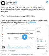 视频博主的收益是咋算的？YouTube终于公开了