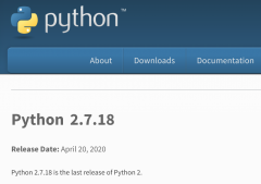 Python 2.7.18 发布 Python 2 时代结束