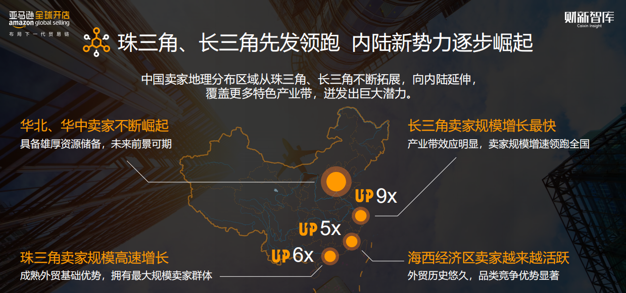 直击亚马逊全球开店直采大会：珠三角、长三角先发领跑，三大品类销量增长显著