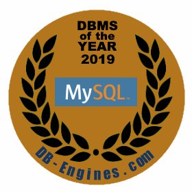 DB-Engines 2019：MySQL 获得“年度数据库”称号