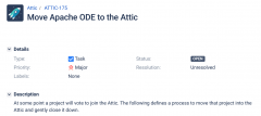 Apache ODE 宣布退役 进入 Apache Attica