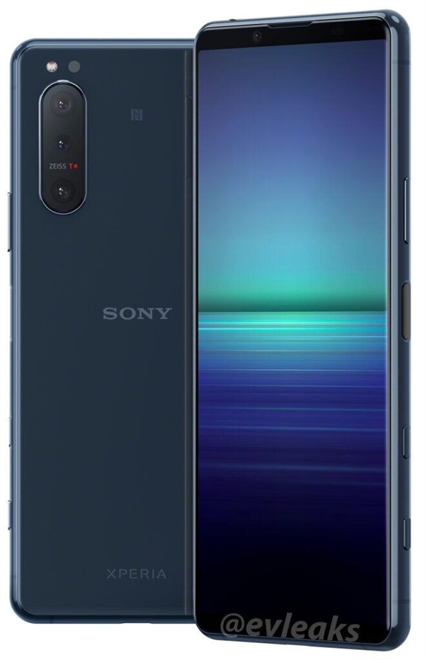 索尼Xperia 5 Ⅱ外形首曝：经典带鱼屏设计 骁龙865加持