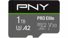 PNY发售当前最先进microSD存储卡：1TB容量、100MB/s