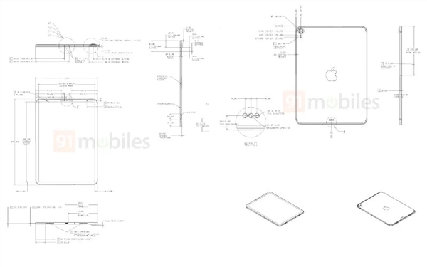 外形质变！iPad 8曝光：Face ID/USB-C加持、轻薄窄边框