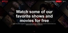 Netflix允许非会员用户免费观看精选的原创剧集