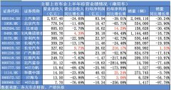 26家上市车企上半年业绩普遍下滑，这9家净利却逆势增长