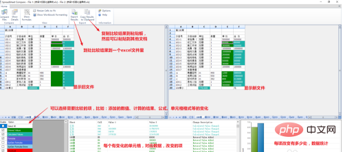 怎么比较两个excel内容的不同？