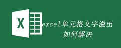 excel单元格文字溢出如何解决