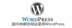 国内有哪些网站是用WordPress