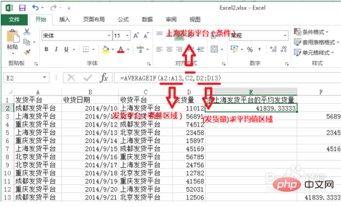 excel averageif函数如何用