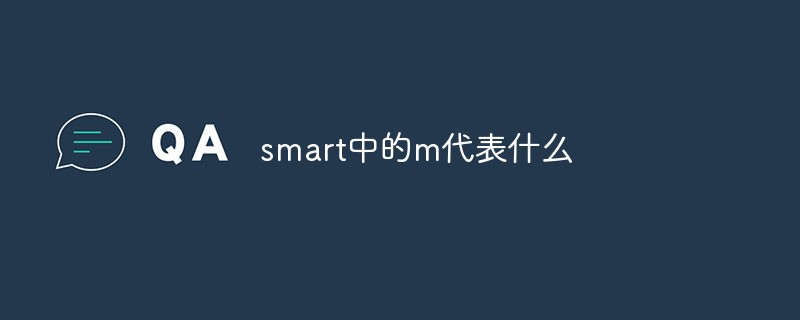 smart中的m代表什么