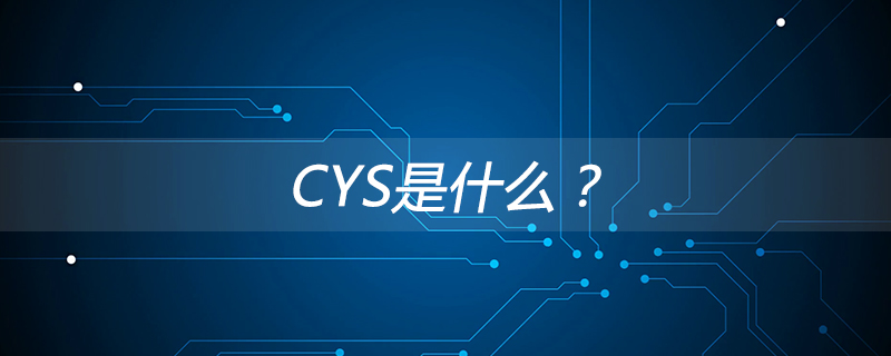 CYS是什么？