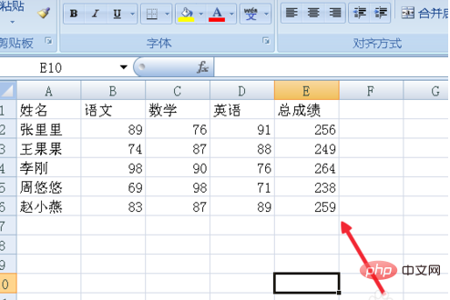 excel表格最高分函数怎么用