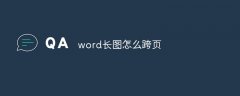 word长图怎么跨页