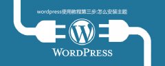 wordpress使用教程第三步:怎么安装主题