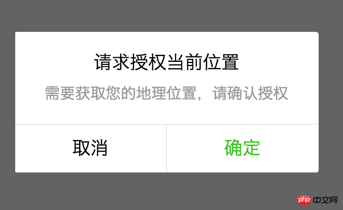 微信小程序实例：获取当前城市位置及再次授权地理位置的代码实现