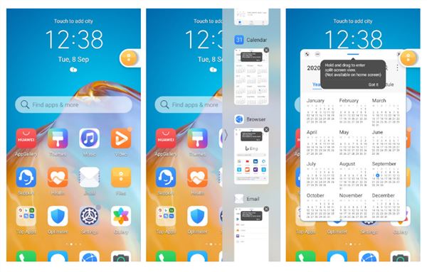 华为EMUI 11上手体验：息屏显示惊艳、多任务操控达到新高度