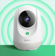 新一代“看娃神器” 360智能云台摄像机2K版首发：一键呼叫家人