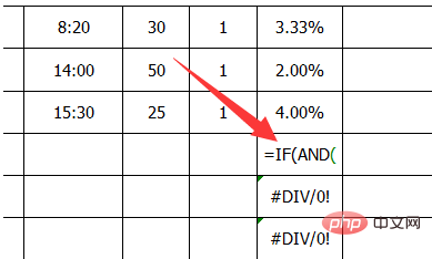 excel 如果显示为div/0说明什么？