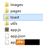 微信开发之toast提示插件使用实例